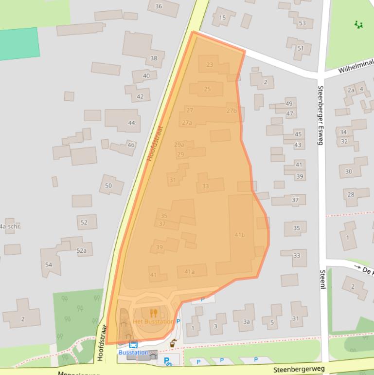 Kaart van postcodegebied 7921AB.