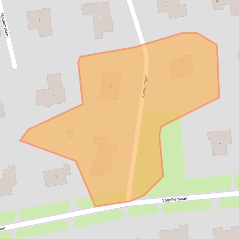 Kaart van postcodegebied 7921BM.