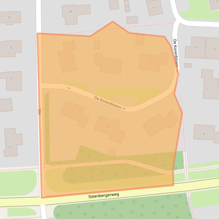 Kaart van postcodegebied 7921BR.