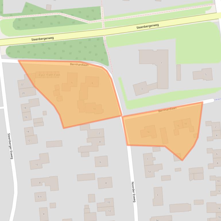 Kaart van postcodegebied 7921CG.