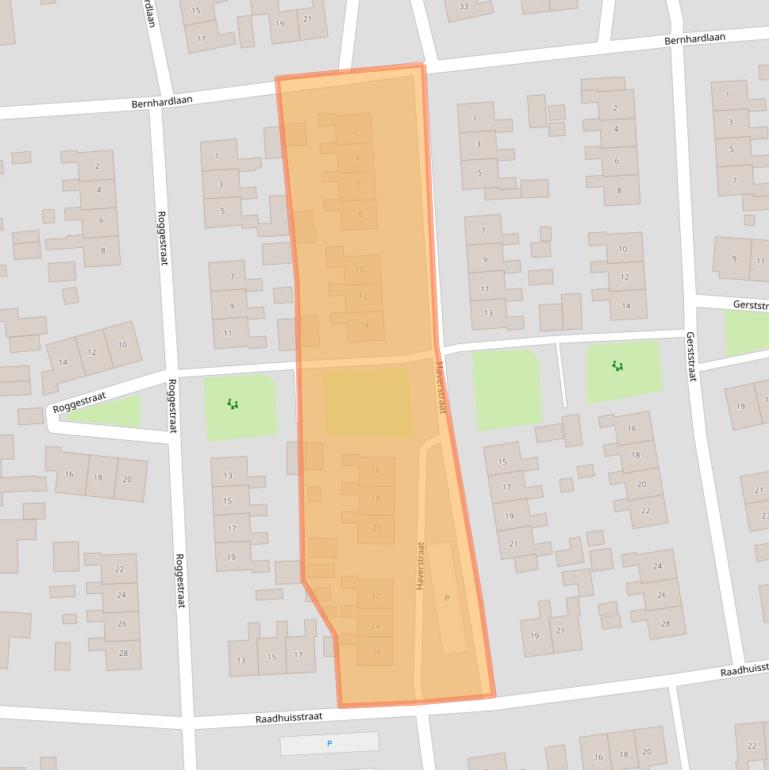 Kaart van postcodegebied 7921CL.