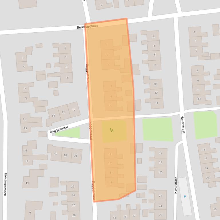 Kaart van postcodegebied 7921CM.