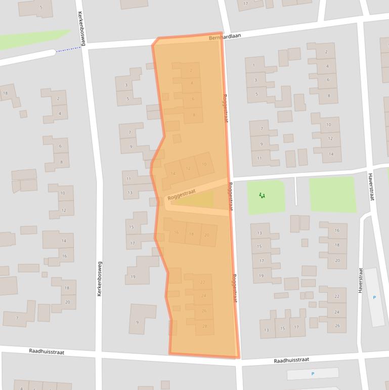 Kaart van postcodegebied 7921CN.