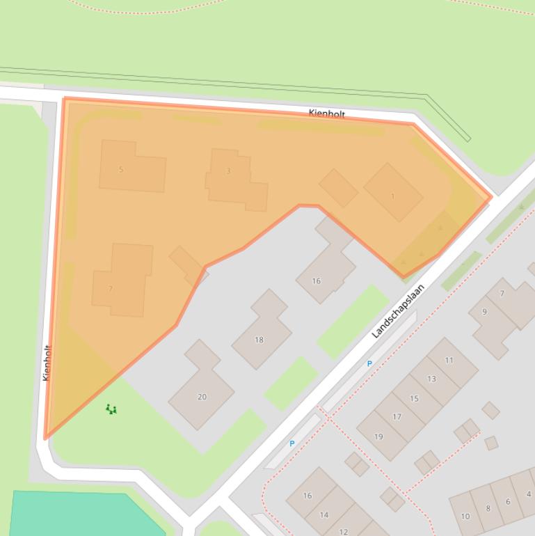 Kaart van postcodegebied 7921EX.