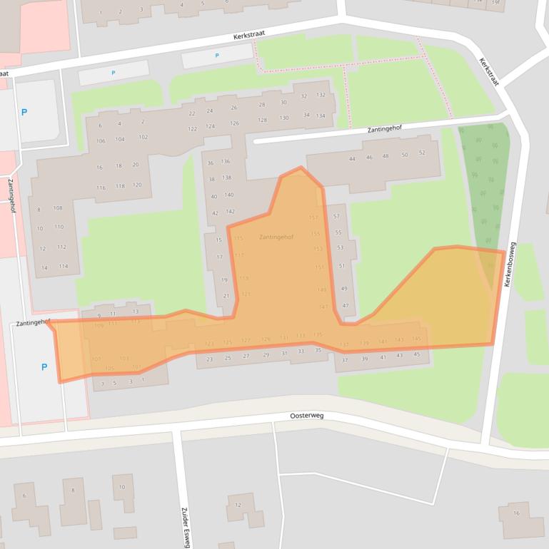 Kaart van postcodegebied 7921GK.