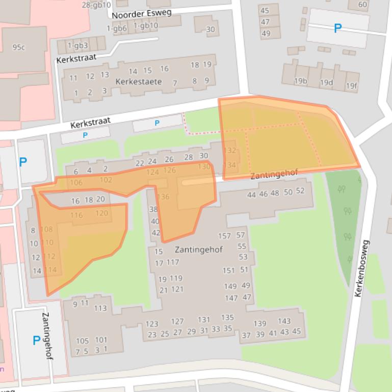 Kaart van postcodegebied 7921GL.