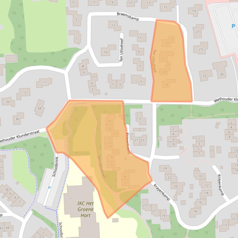 Kaart van postcodegebied 7921HP.