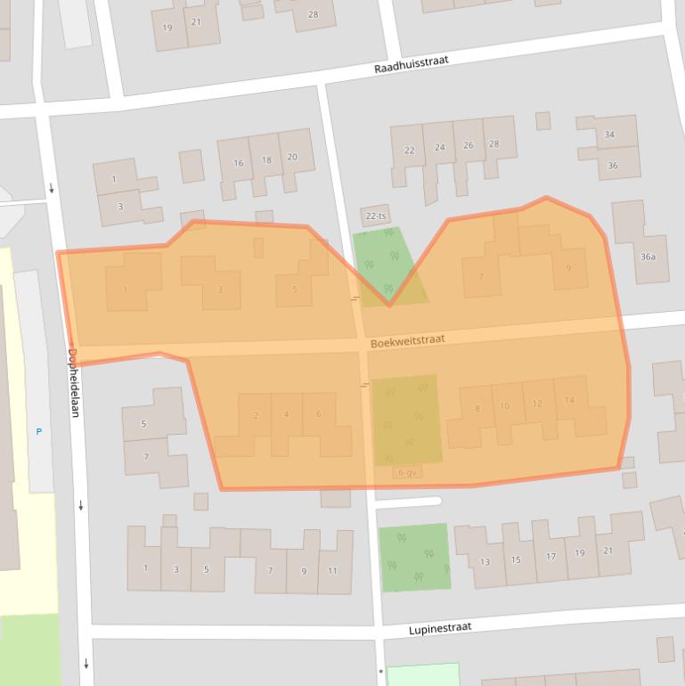 Kaart van postcodegebied 7921LG.