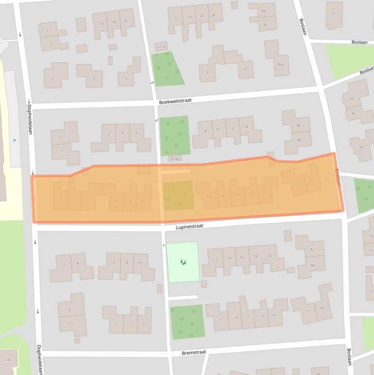 Kaart van postcodegebied 7921LH.