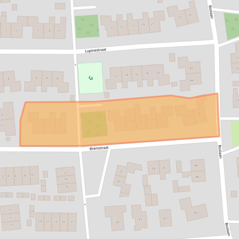 Kaart van postcodegebied 7921LK.