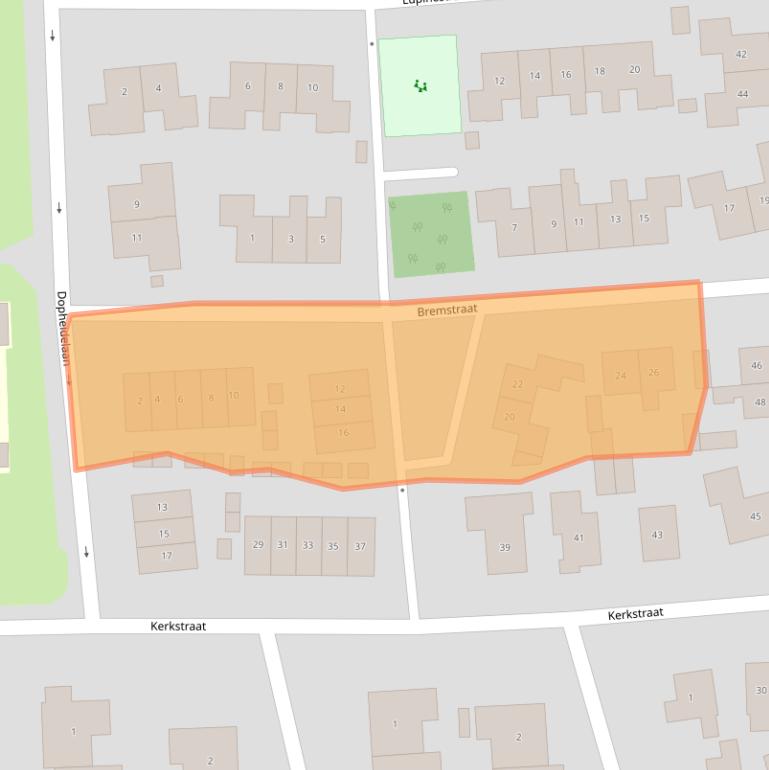 Kaart van postcodegebied 7921LL.