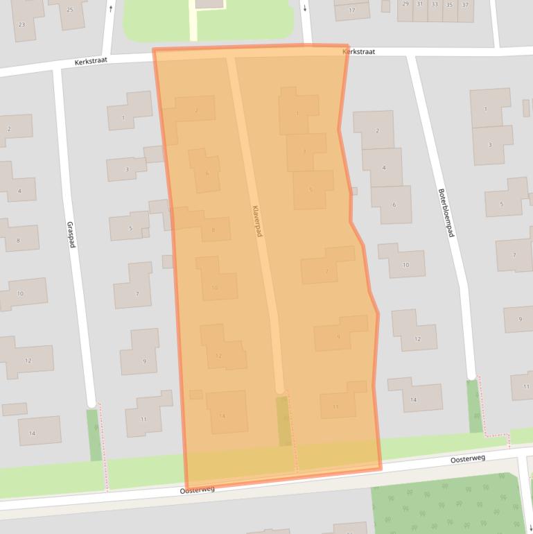 Kaart van postcodegebied 7921LP.