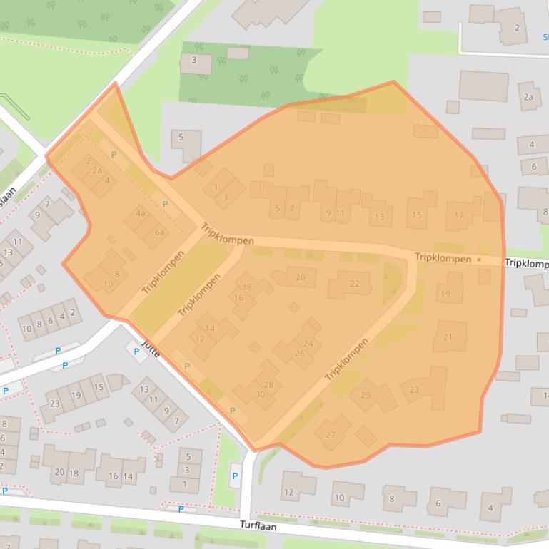 Kaart van postcodegebied 7921RS.