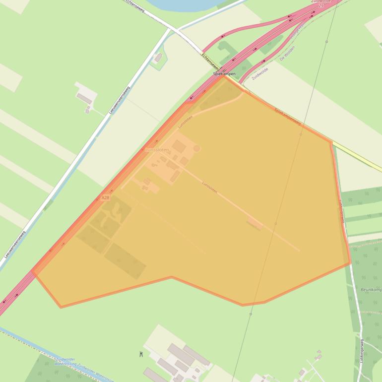 Kaart van postcodegebied 7921VG.