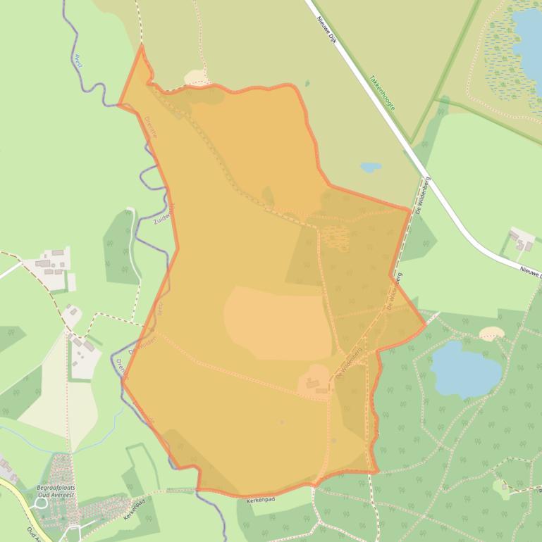 Kaart van postcodegebied 7921XX.