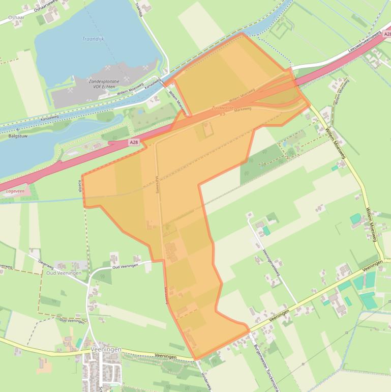 Kaart van postcodegebied 7924PC.