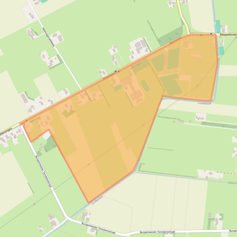 Kaart van postcodegebied 7924PG.