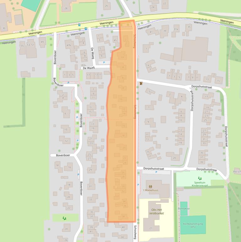 Kaart van postcodegebied 7924PM.