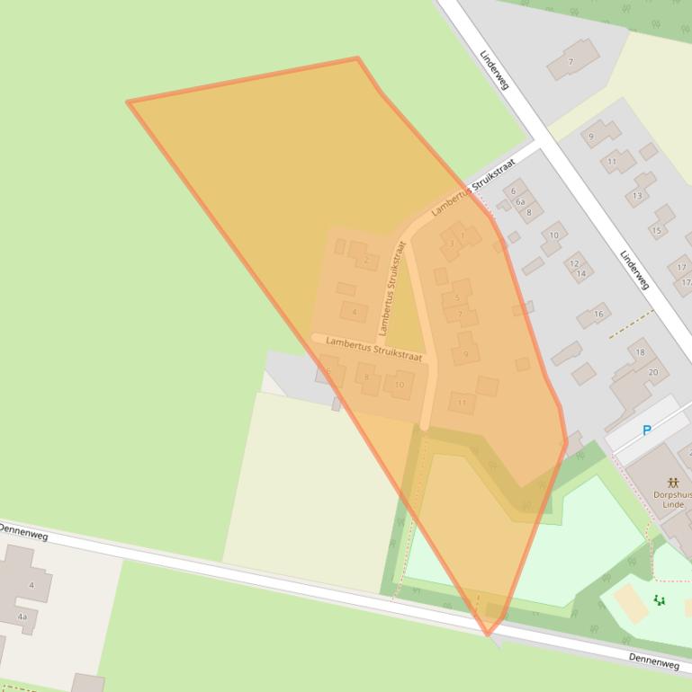 Kaart van postcodegebied 7925PR.