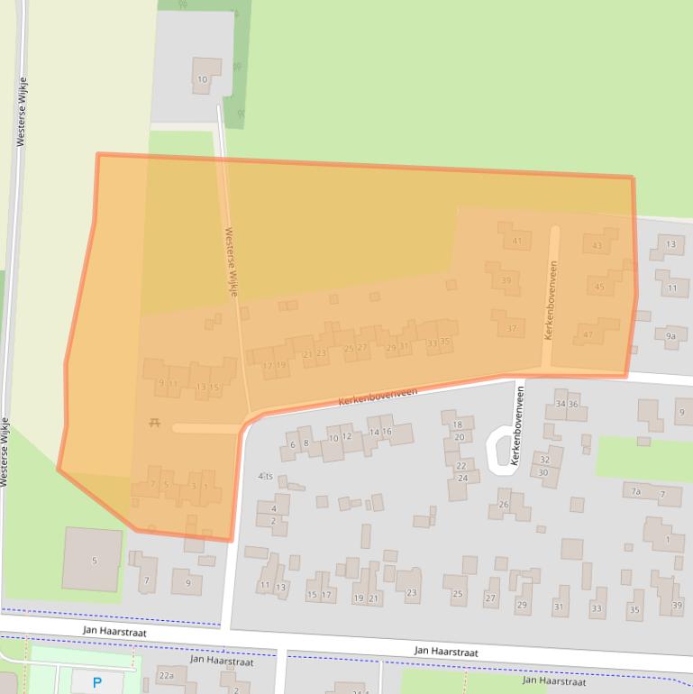 Kaart van postcodegebied 7926AD.