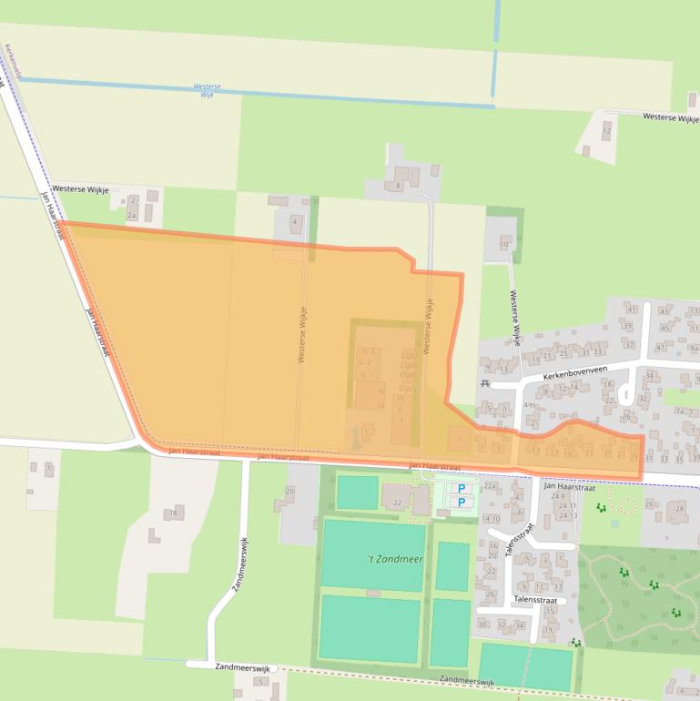 Kaart van postcodegebied 7926TA.