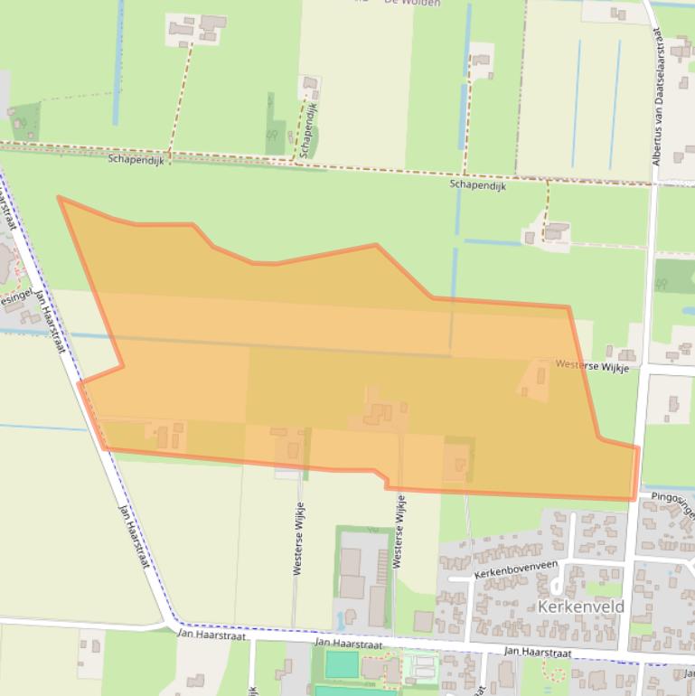Kaart van postcodegebied 7926TH.