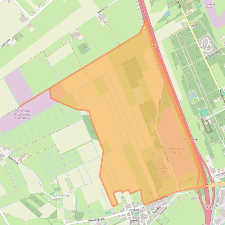 Kaart van postcodegebied 7931TB.