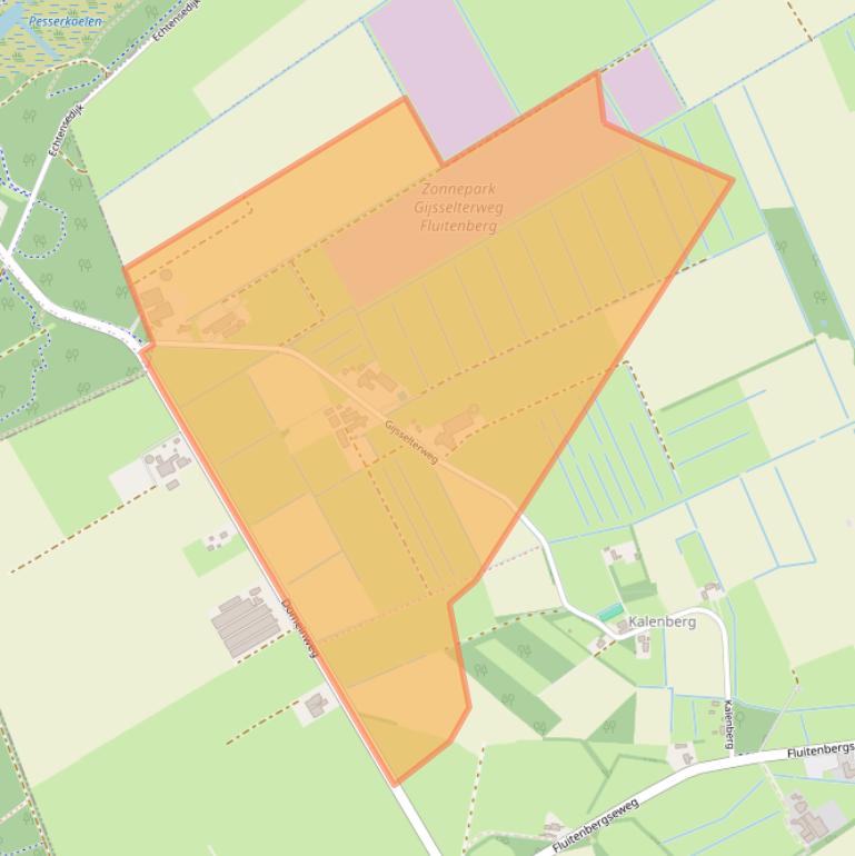 Kaart van postcodegebied 7931TH.