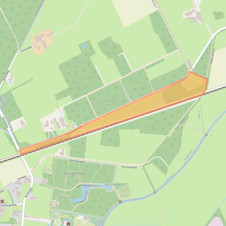 Kaart van postcodegebied 7932PA.