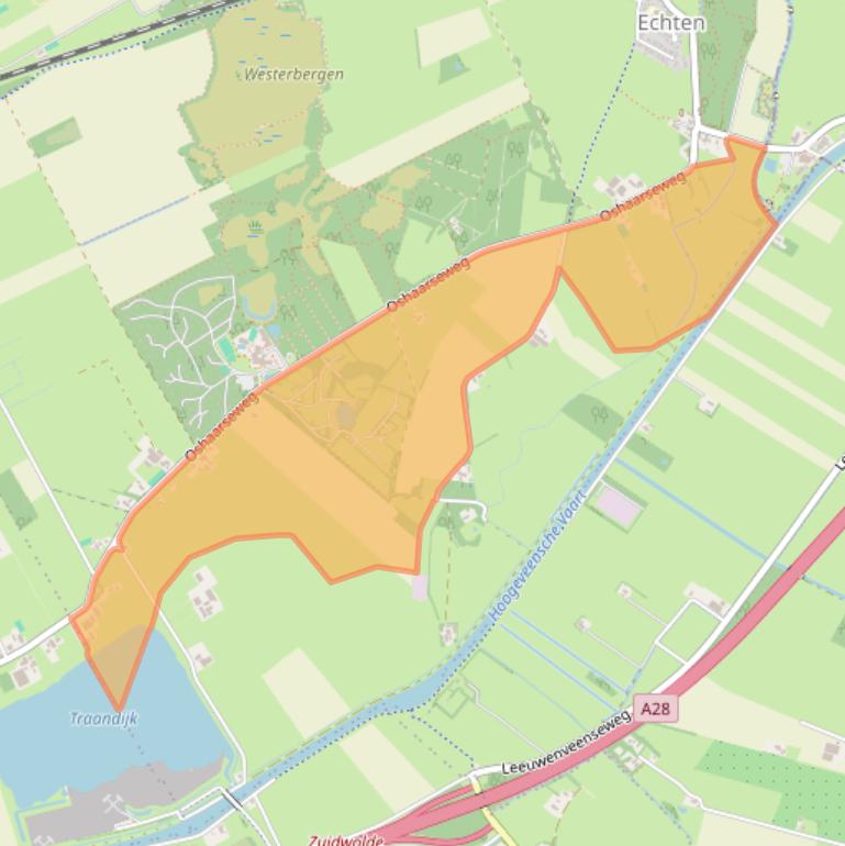 Kaart van postcodegebied 7932PW.