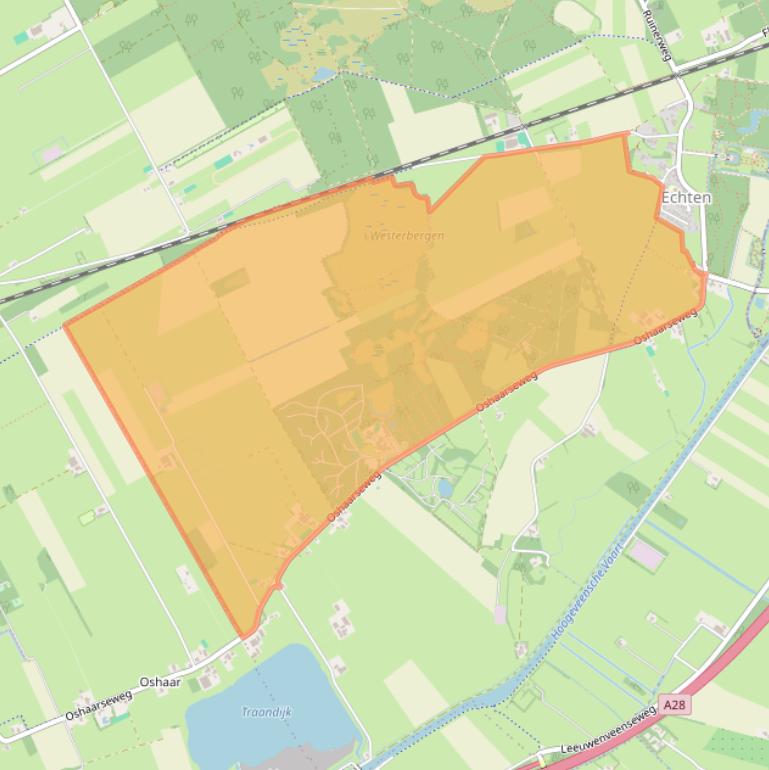 Kaart van postcodegebied 7932PX.