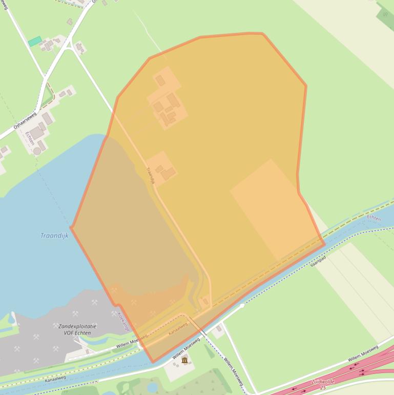 Kaart van postcodegebied 7932PZ.