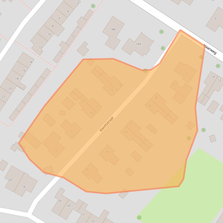 Kaart van postcodegebied 7938PH.