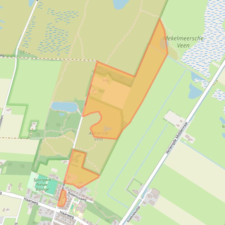 Kaart van postcodegebied 7938PM.