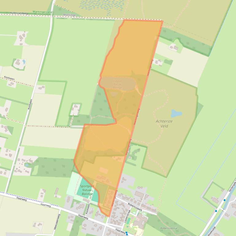 Kaart van postcodegebied 7938PN.