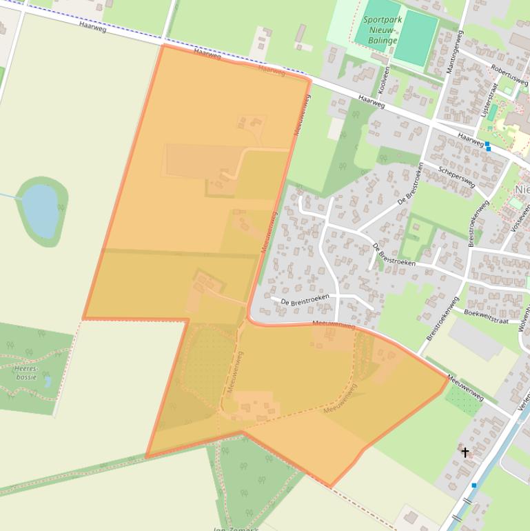 Kaart van postcodegebied 7938PR.