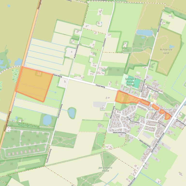 Kaart van postcodegebied 7938PT.