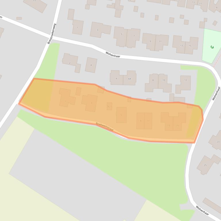 Kaart van postcodegebied 7938RE.