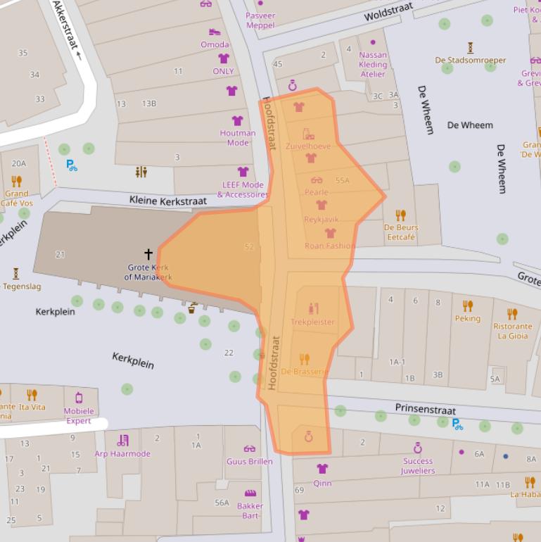 Kaart van postcodegebied 7941AC.