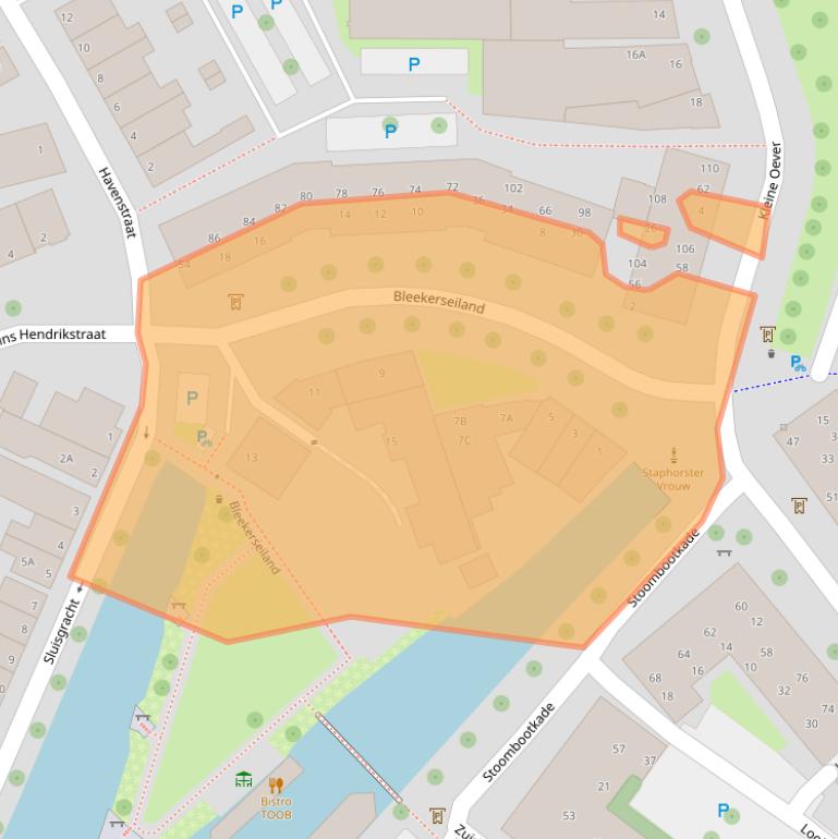 Kaart van postcodegebied 7941BT.