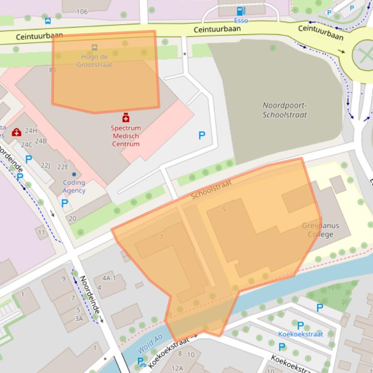 Kaart van postcodegebied 7941CA.