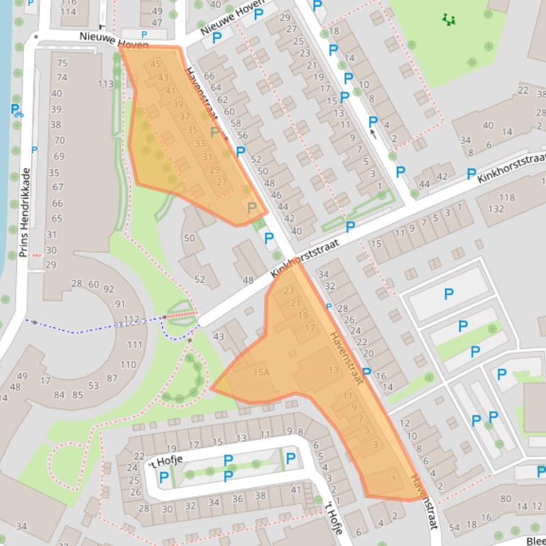 Kaart van postcodegebied 7941CP.