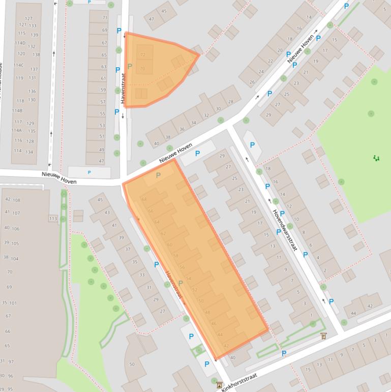 Kaart van postcodegebied 7941CT.
