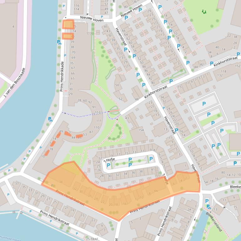 Kaart van postcodegebied 7941EB.