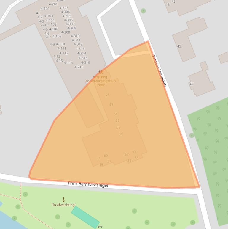 Kaart van postcodegebied 7941EE.