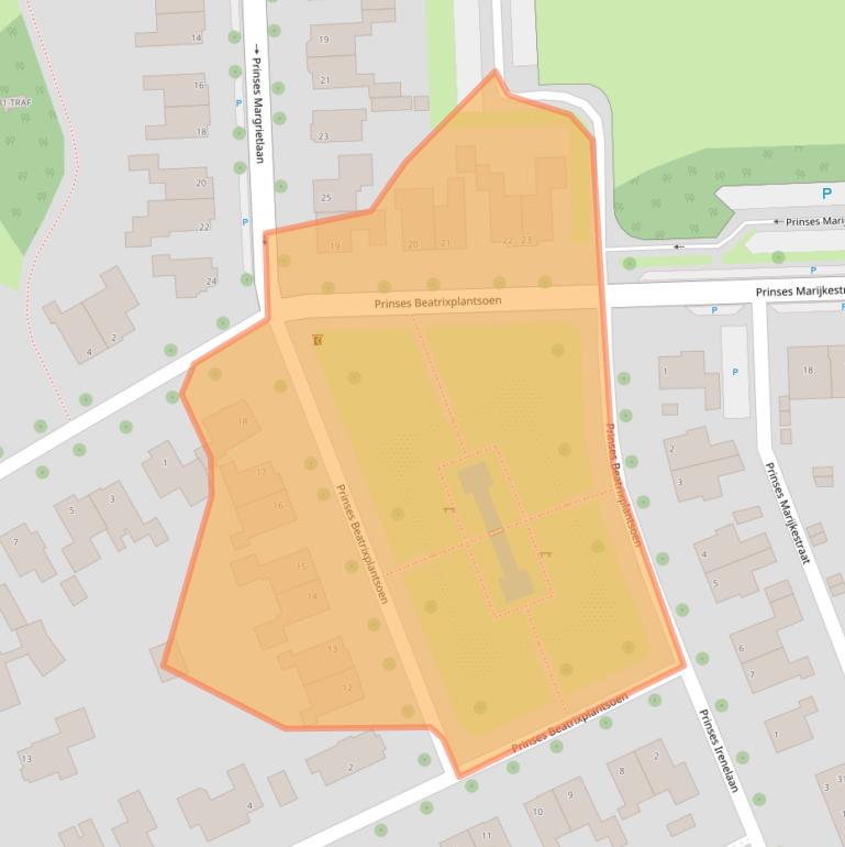 Kaart van postcodegebied 7941EW.