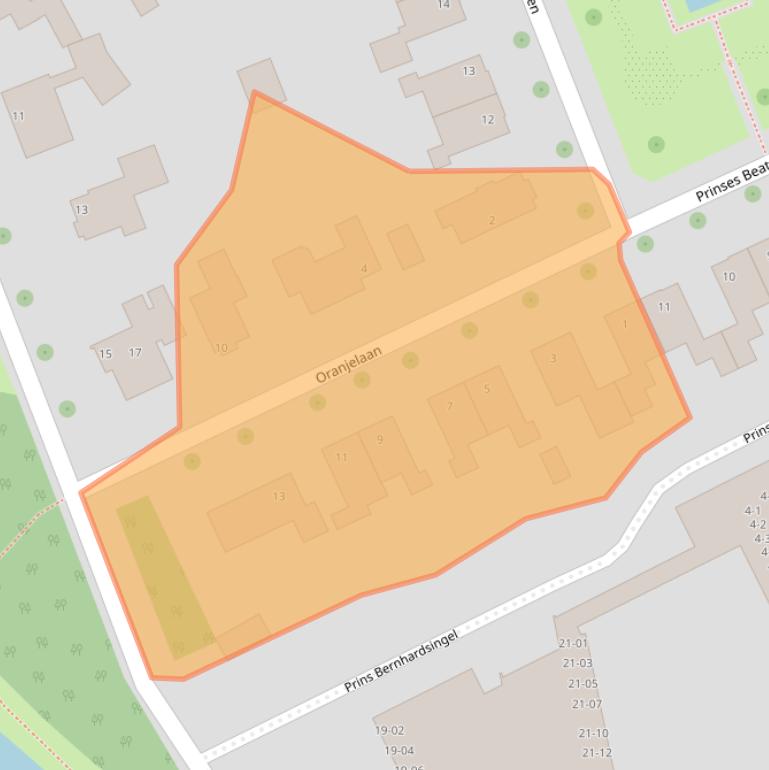 Kaart van postcodegebied 7941EZ.