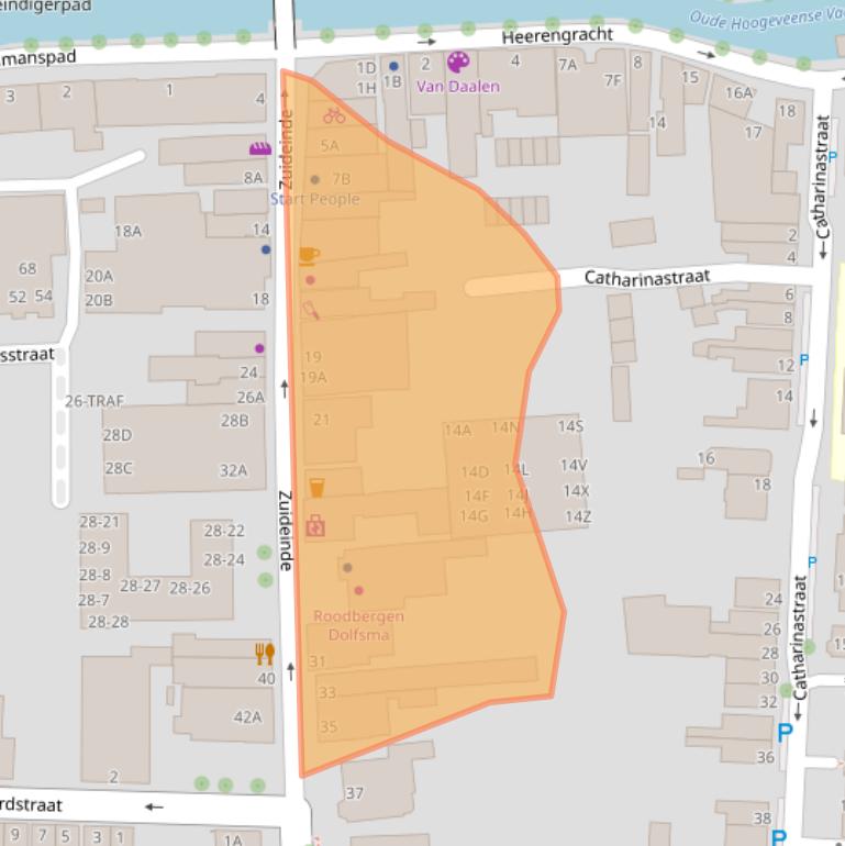 Kaart van postcodegebied 7941GA.