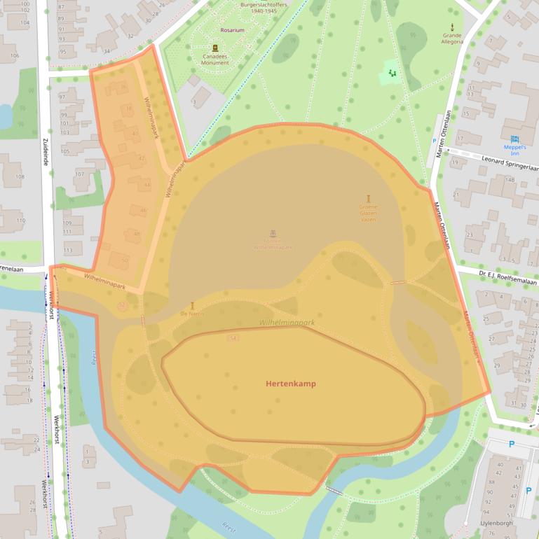Kaart van postcodegebied 7941GP.