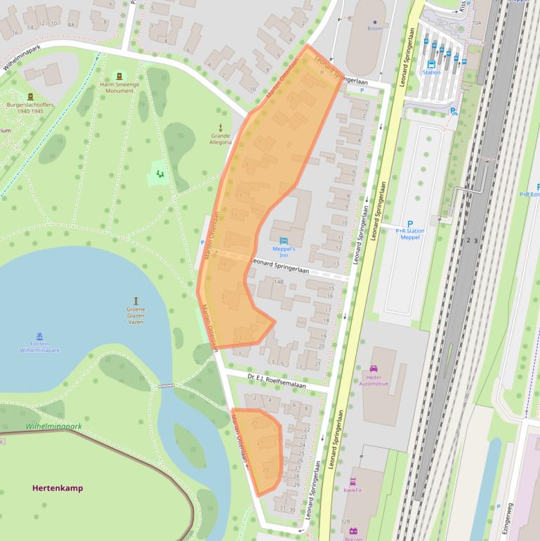 Kaart van postcodegebied 7941GS.